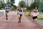 Finish of the Jimmy Hedley 800 metres, North Eastern Grand Prix, Monkton Stadium, Jarrow. Photo: David T. Hewitson/Sports for All Pics